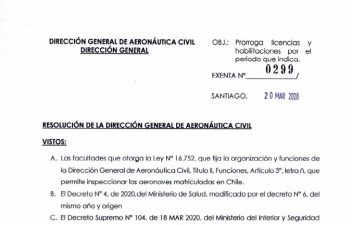 COVID-19: Extensión de licencias y habilitaciones