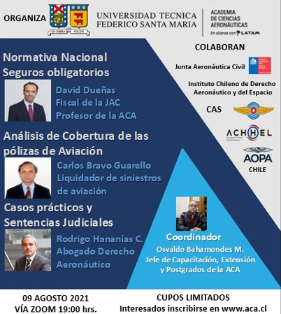 En este momento estás viendo Seminario sobre Seguros en la Aviación General