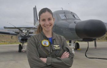 Primera mujer piloto de la Armada de Chile