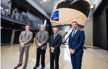 Airbus inauguró en Aeródromo Tobalaba un simulador de sus aviones A320