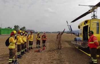 Tobalaba: Punto de Operación de Conaf en Combate de Incendios Forestales