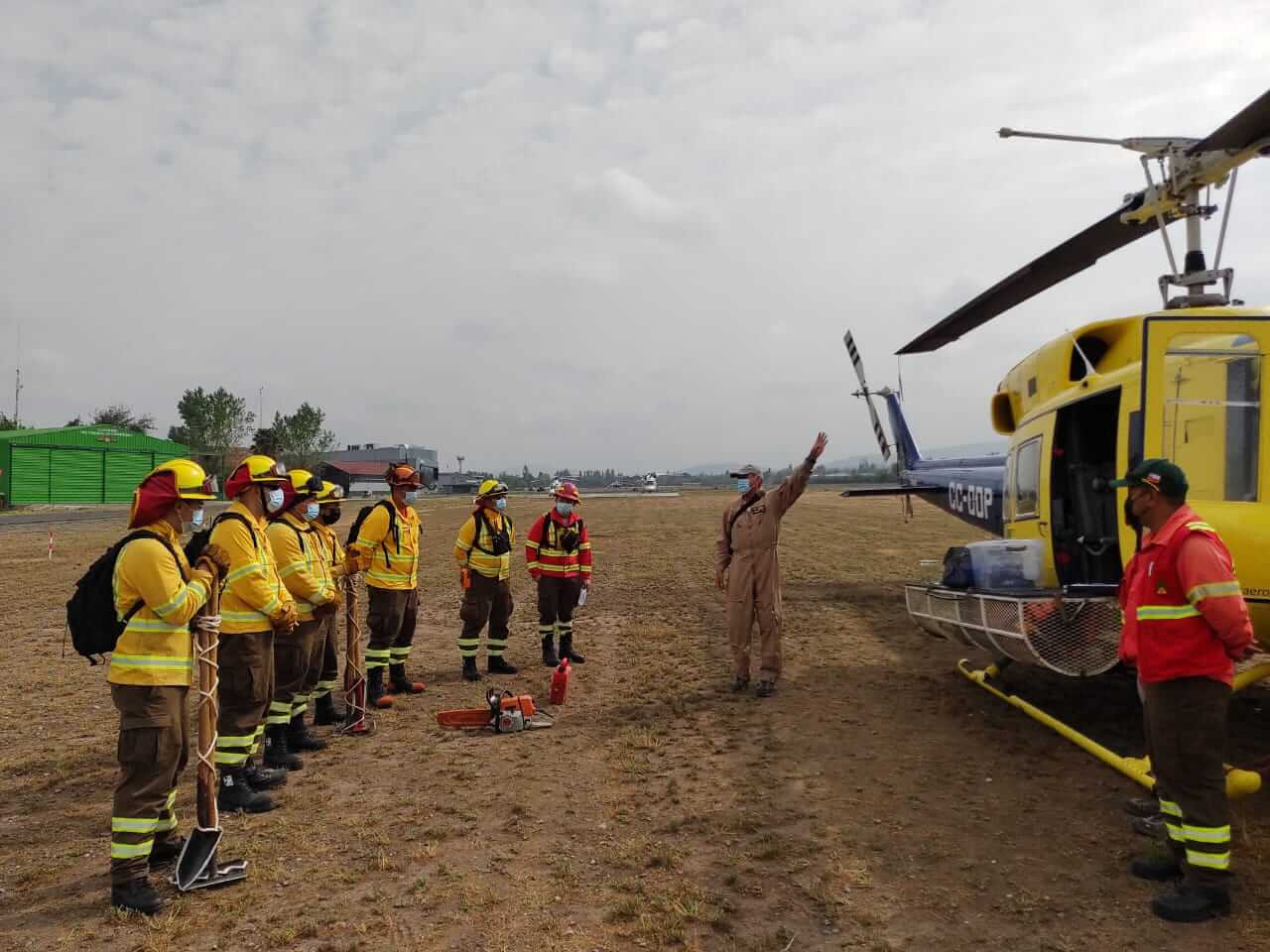 En este momento estás viendo Tobalaba: Punto de Operación de Conaf en Combate de Incendios Forestales