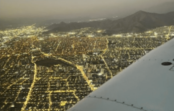 Vuelo Visual Nocturno en Peldehue