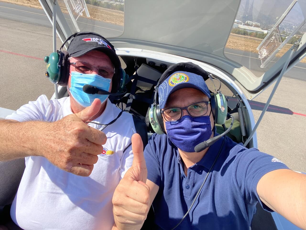 En este momento estás viendo Dos Nuevos Pilotos en el CAS durante febrero 2022