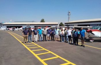 Pilotos de Puerto Montt aterrizan en el CAS