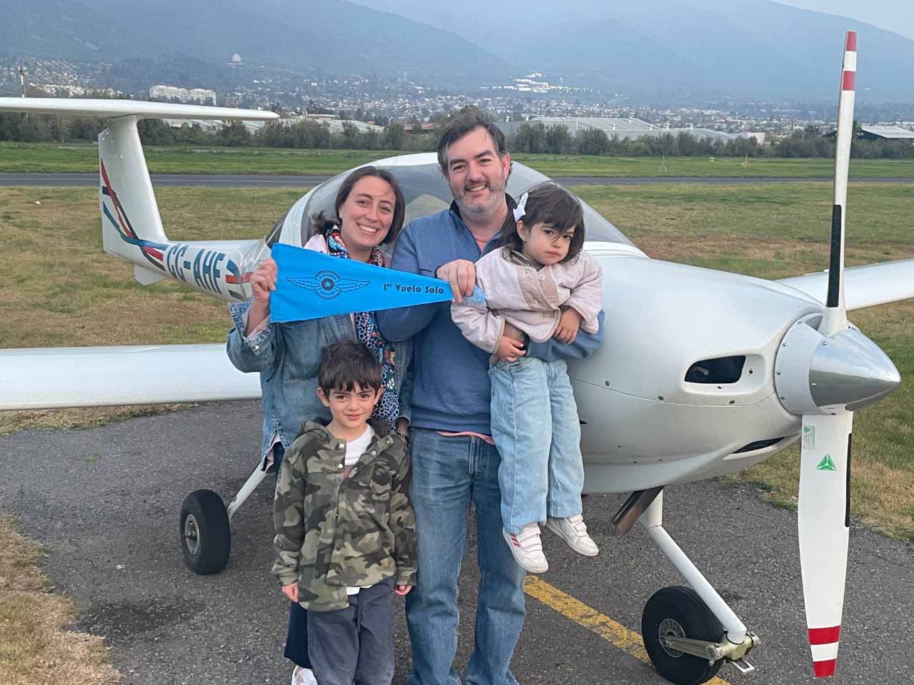 En este momento estás viendo Primer Vuelo Solo alumno Sebastián Lasserre