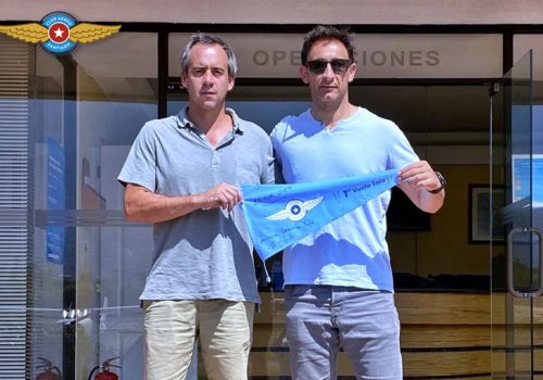 Primer Vuelo Solo alumno Enrique Wuth