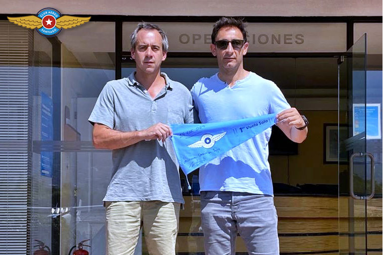 En este momento estás viendo Primer Vuelo Solo alumno Enrique Wuth