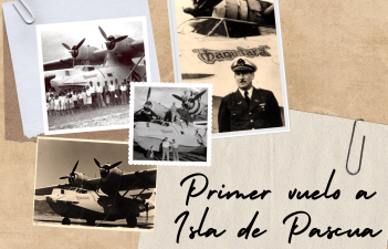 Primer vuelo a Isla de Pascua