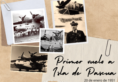 Primer vuelo a Isla de Pascua