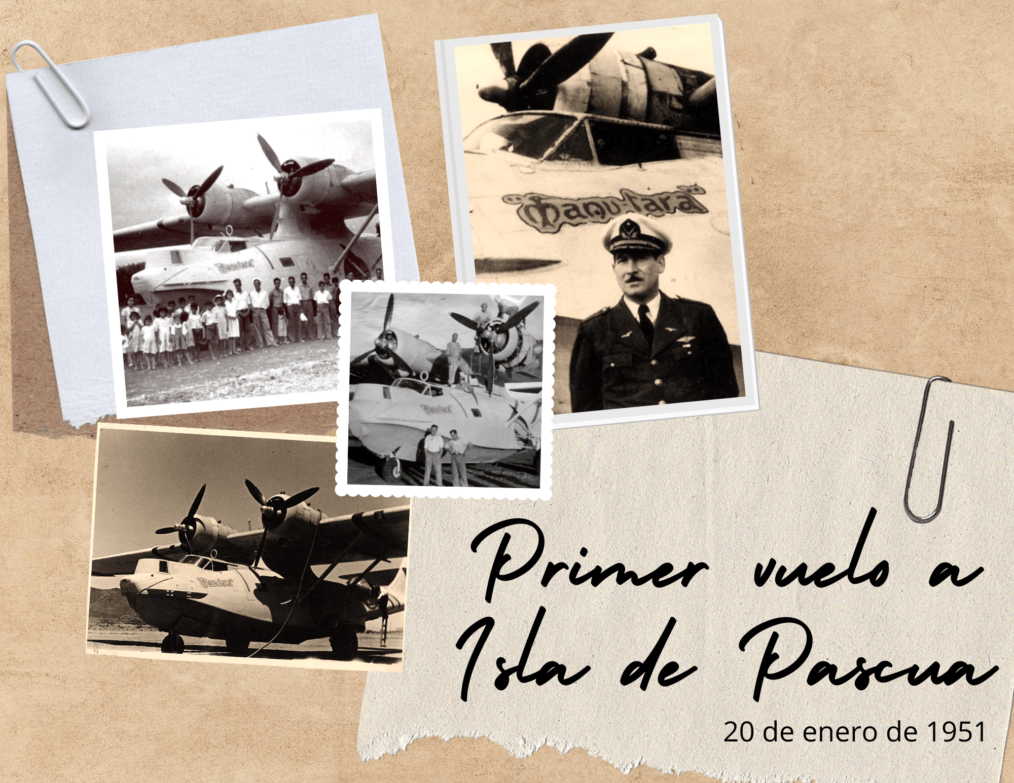 En este momento estás viendo Primer vuelo a Isla de Pascua