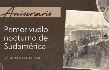 Primer vuelo nocturno de Sudamérica