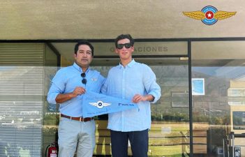 Primer vuelo solo alumno Samuel Tagle Ruiz-Tagle