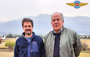 Regreso del instructor Fernando Coura de Souza Carvalho