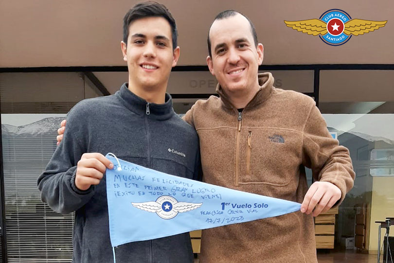 En este momento estás viendo Primer vuelo solo alumno Julián Alonso Montes