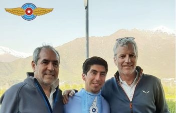 Primer vuelo solo alumno Juan Pablo Herrera