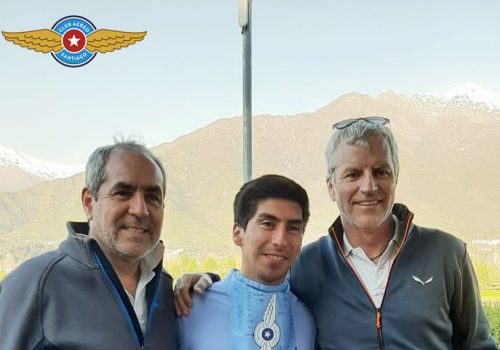 Primer vuelo solo alumno Juan Pablo Herrera