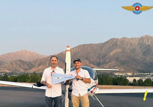 Primer vuelo solo alumno Francisco Henseleit