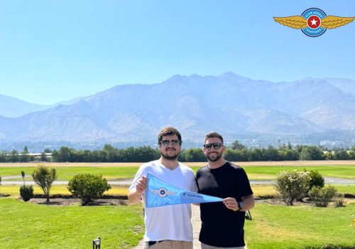 Primer vuelo solo alumno Roberto González
