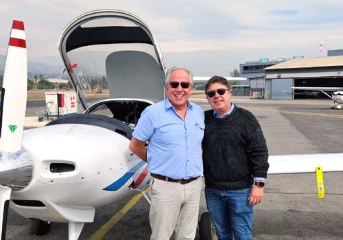 Examen de piloto privado aprobado – Hernán Tike Felmer