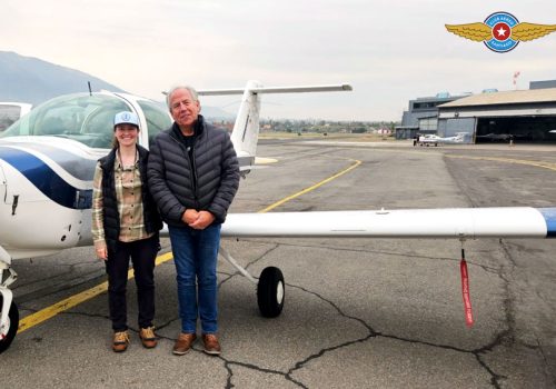 Examen de piloto privado aprobado – Patricia Briones Padró