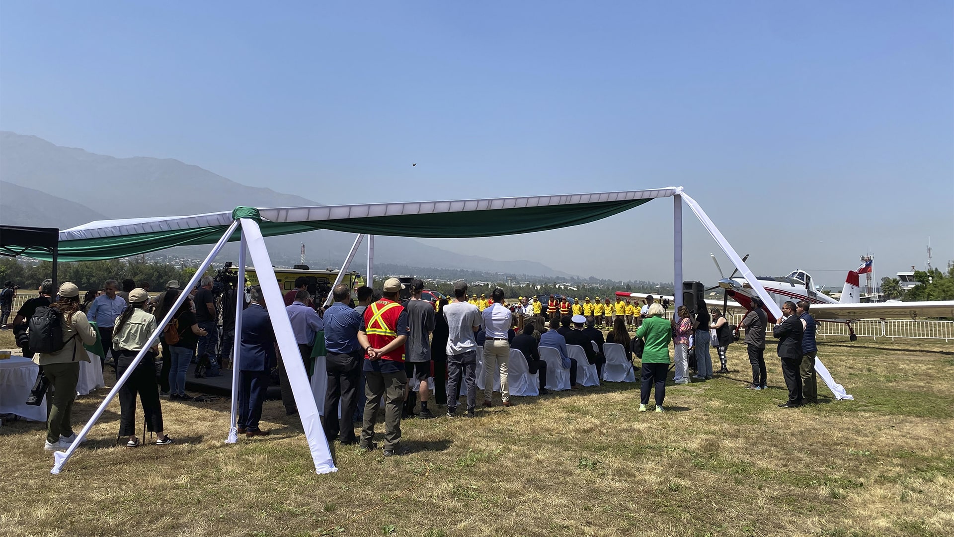 En este momento estás viendo Presentación del avión Air Tractor AT-802 de CONAF