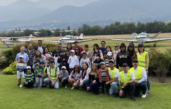 ¡Cumpliendo el sueño de volar por primera vez!