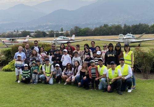 ¡Cumpliendo el sueño de volar por primera vez!
