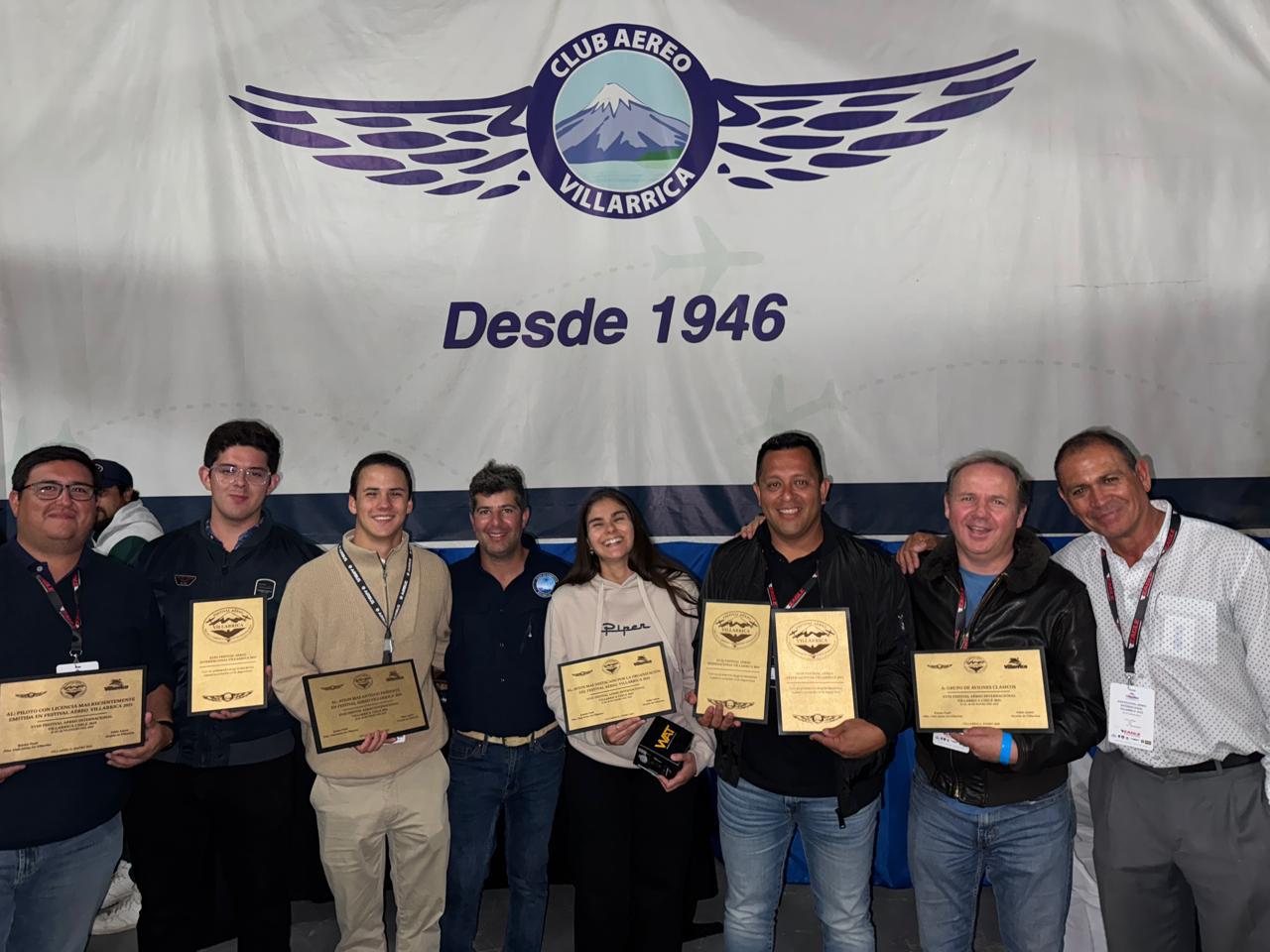 En este momento estás viendo El Club Aéreo de Chile – Santiago estuvo presente en el “XVIII Festival Aéreo Internacional Villarrica 2025”